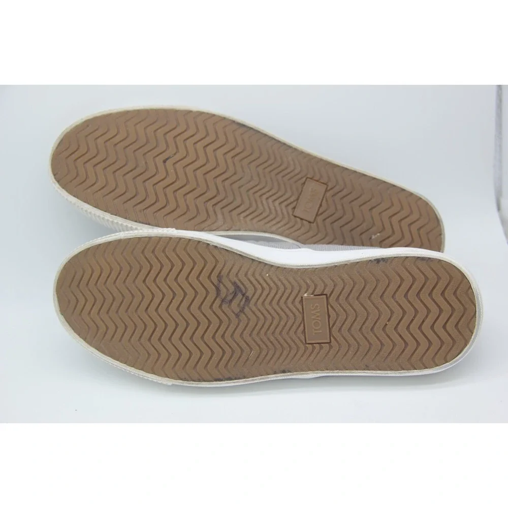 Toms Earthwise Men's Gray Size 9 Slip On Loafers